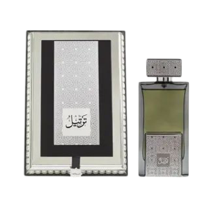 عطر ترتيل فضي من العربية للعود للرجال 75 مل