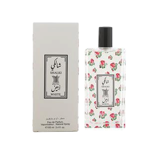 حديقة العطور - عطر شالكي أبيض من العربية للعود للنساء عطر شالكي أبيض من العربية للعود للنساء