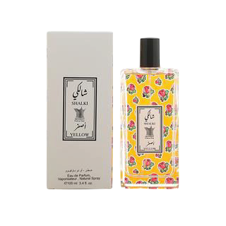 حديقة العطور - عطر شالكي أصفر من العربية للعود للنساء 100 مل عطر شالكي أصفر من العربية للعود للنساء 100 مل