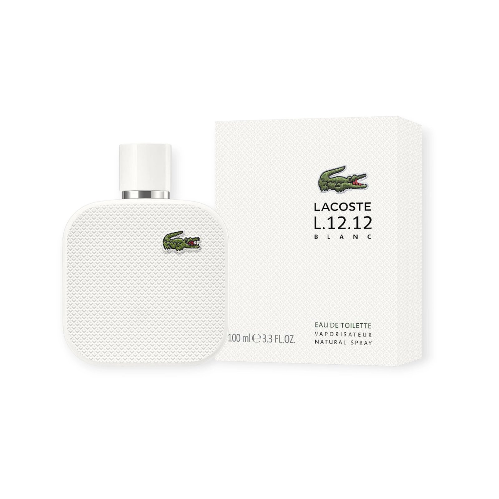 عطر لاكوست إل 12.12 وايت أو دو تواليت للرجال 100 مل - الصورة 2