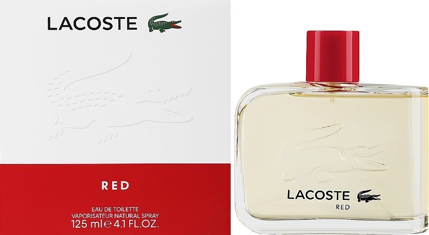 حديقة العطور - عطر لاكوست ريد أو دو تواليت للرجال 125 مل عطر لاكوست ريد أو دو تواليت للرجال 125 مل - الصورة 2