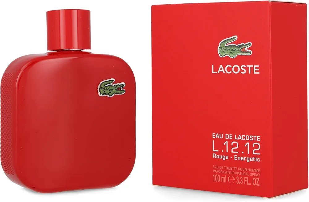 حديقة العطور - عطر لاكوست إل 12.12 روج إنيرجيتيك أو دو تواليت للرجال 100 مل عطر لاكوست إل 12.12 روج إنيرجيتيك أو دو تواليت للرجال 100 مل - الصورة 2