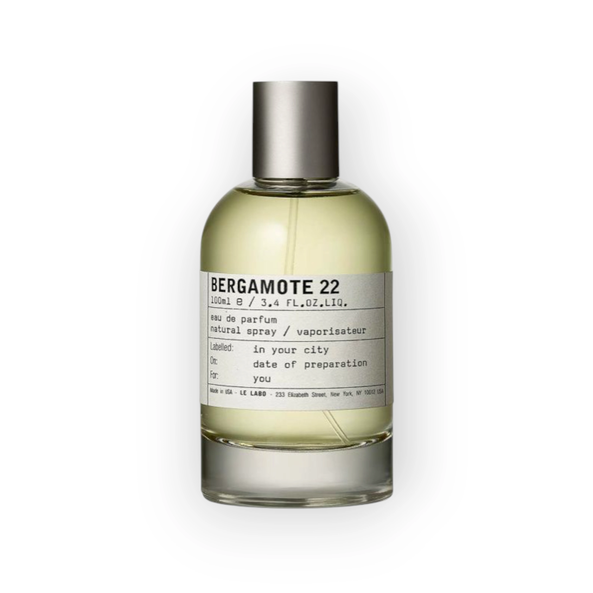 عطر لي لابو بيرغاموت 22 أو دو او دو بارفيوم للجنسين  100 مل