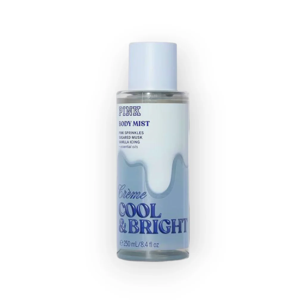 معطر جسم فيكتوريا سيكريت كول آند برايت كريم للنساء 250 مل