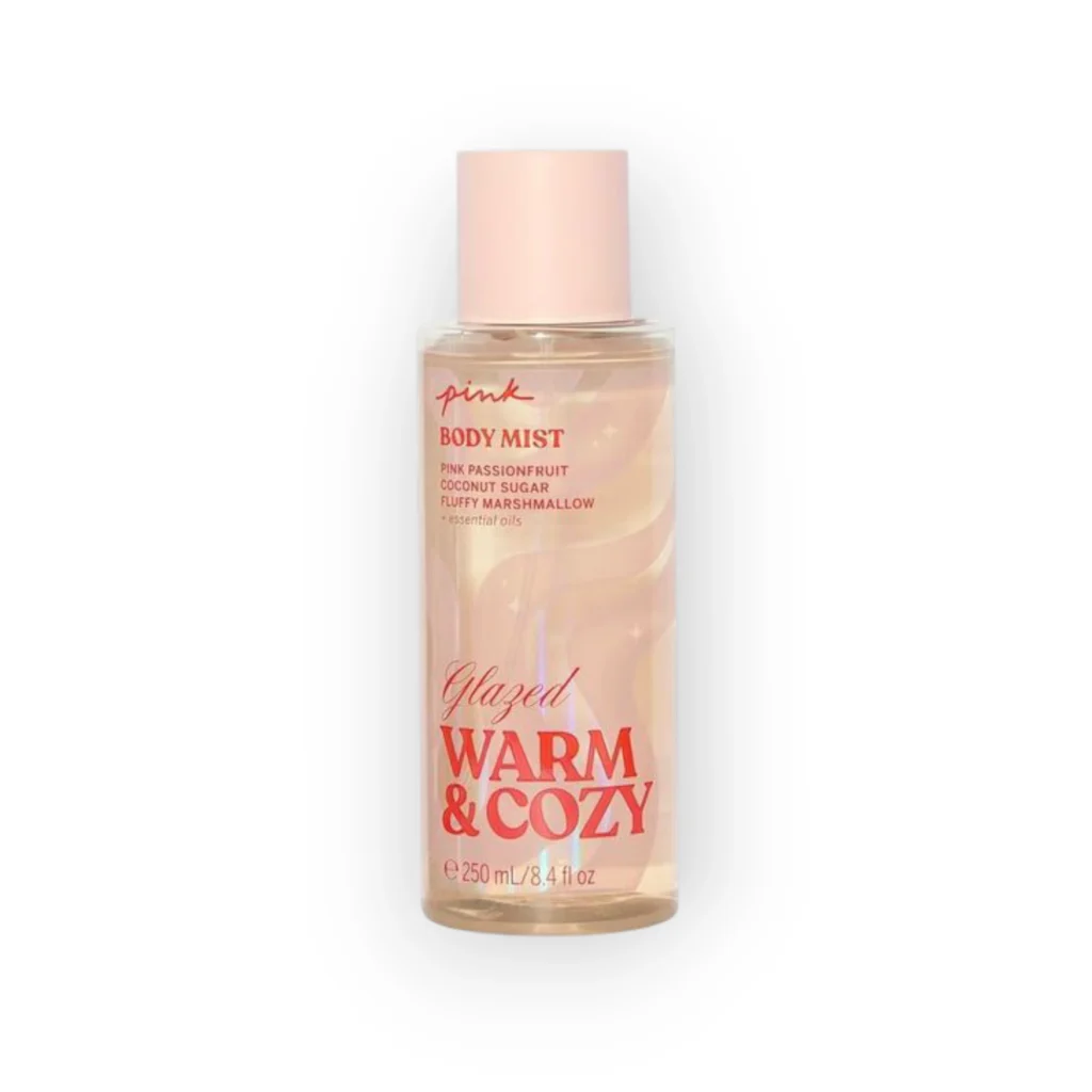 معطر جسم فيكتوريا سيكريت جليزد وورم آند كوزي للنساء 250 مل