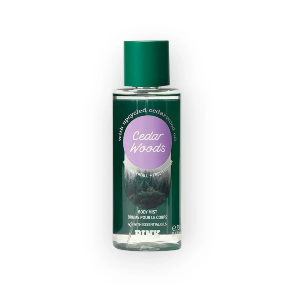 معطر جسم فيكتوريا سيكريت بينك سيدار وودز للنساء 250 مل