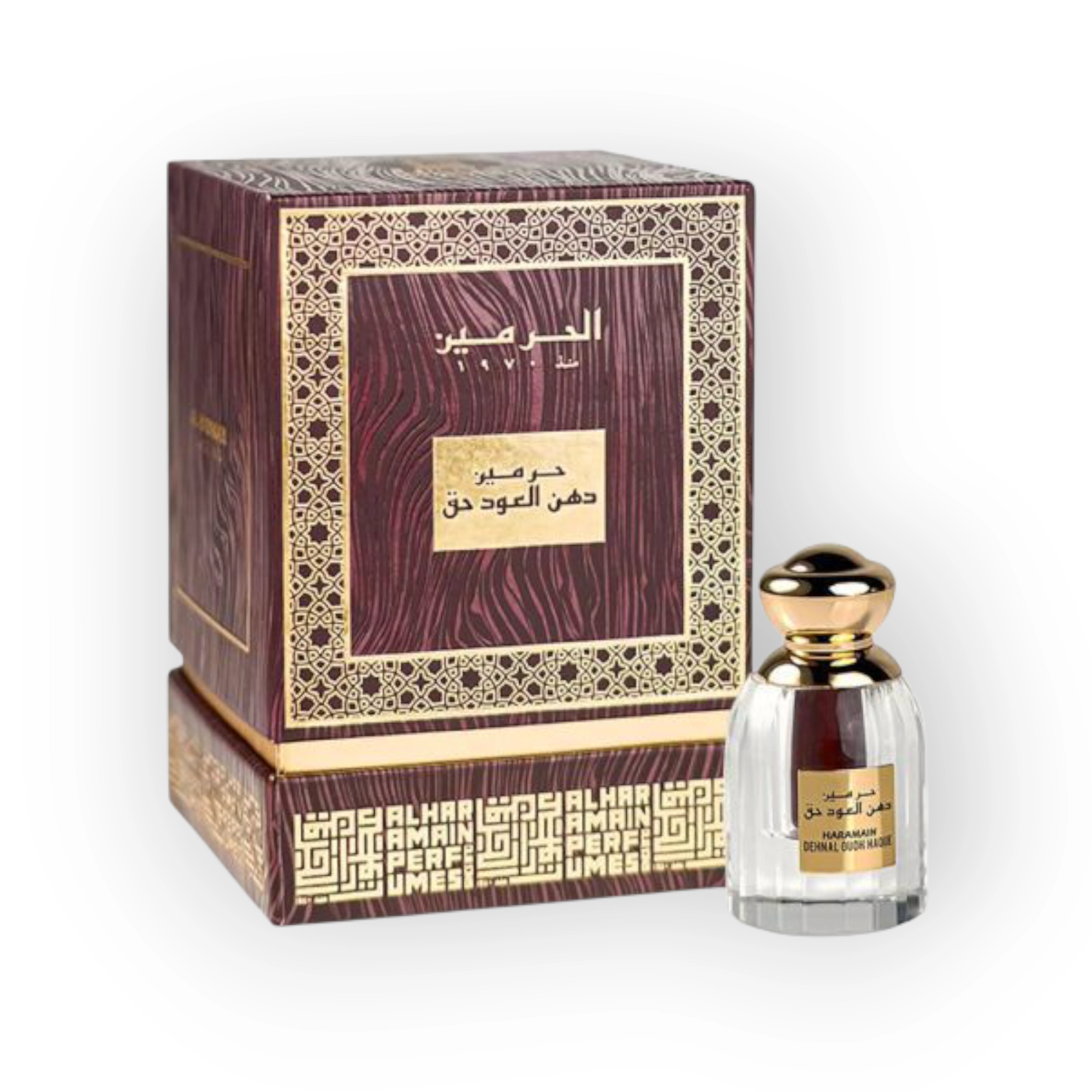 الحرمين دهن العود حق 3مل