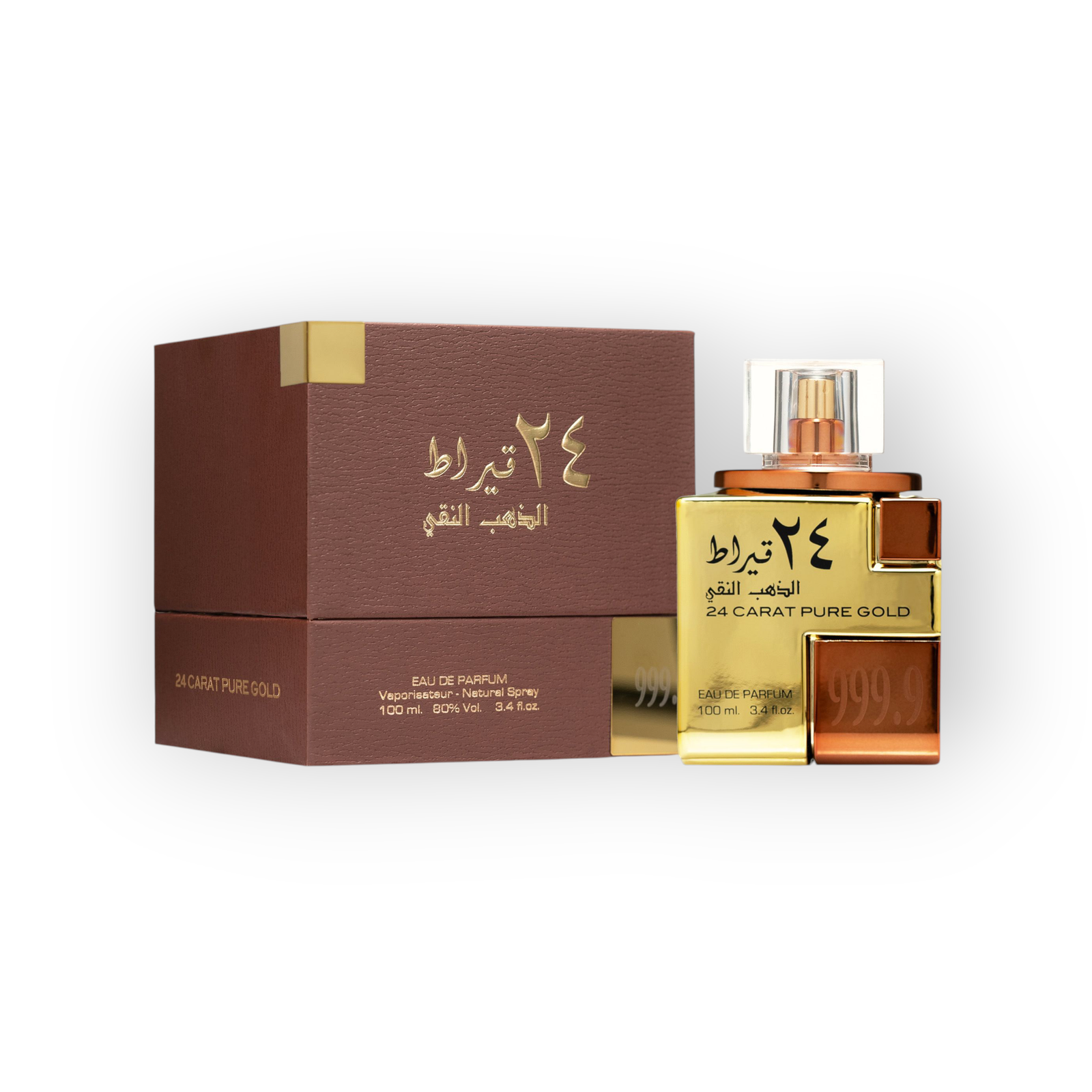 لطافة ذهب خالص عيار 24 قيراط للنساء 100 مل