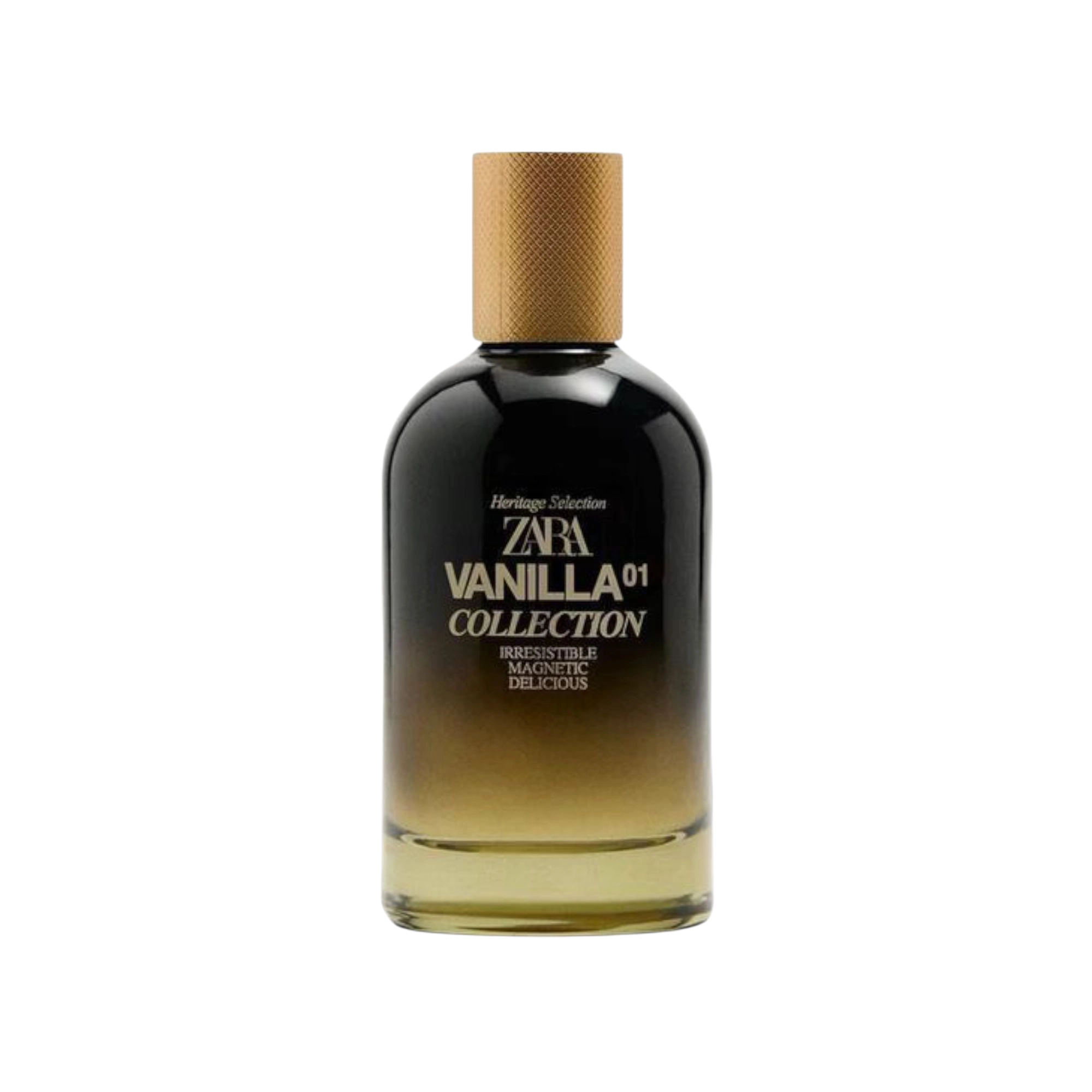 عطر زارا زارا مان هيريتِج سيليكشون: ڤانيلا كوليكشن 01: إريزيستِبل، ماغنيتيك، ديليشَس للرجال